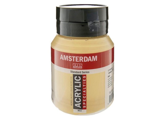 Talens amsterdam ακρυλικό χρώμα 802 light gold 500ml Talens amsterdam ακρυλικό χρώμα 802 light gold 500ml
