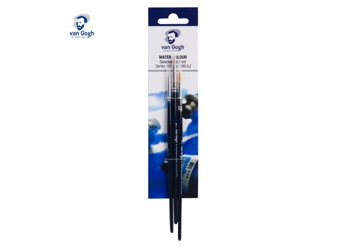 Talens van gogh σετ 3 πινέλα water colour Νο. 000,0,2 Talens van gogh σετ 3 πινέλα water colour Νο. 000,0,2
