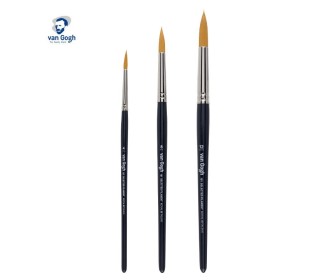 Talens van gogh σετ 3 πινέλα water colour Νο. 4-8-12 Talens van gogh σετ 3 πινέλα water colour Νο. 4-8-12