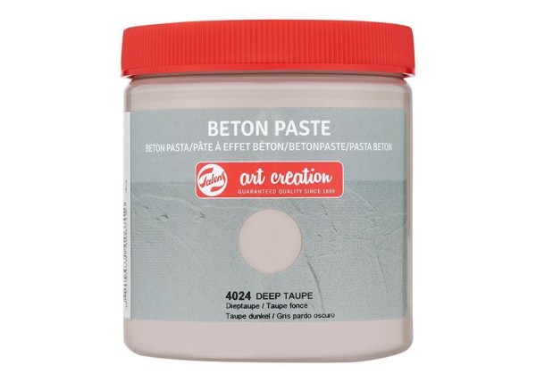 Talens art creation beton paste deep taupe 250ml.