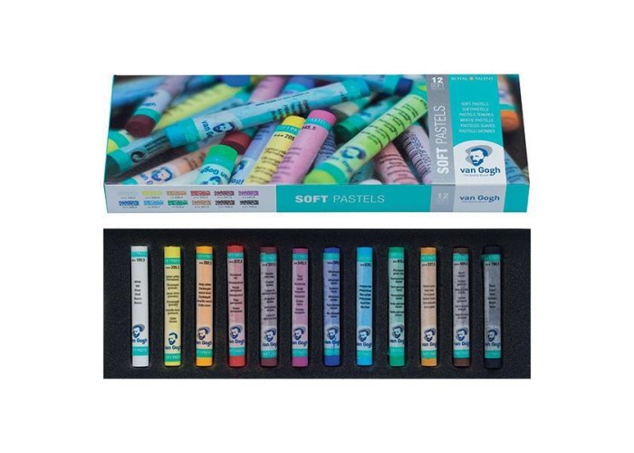 Talens Van Gogh soft pastel 12χρωμάτων Talens Van Gogh soft pastel 12χρωμάτων