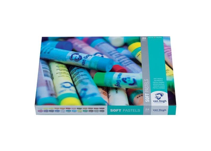 Talens Van Gogh soft pastel 24χρωμάτων Talens Van Gogh soft pastel 24χρωμάτων
