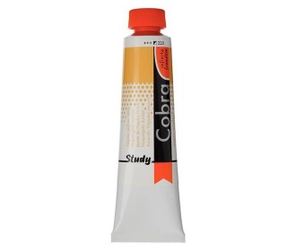Talens Cobra Study water mixable oil 223 naples yellow deep 40ml. Talens Cobra Study water mixable oil 223 naples yellow deep 40ml.