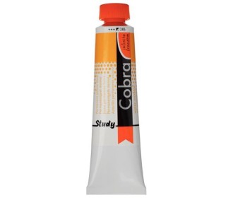 Talens Cobra Study water mixable oil 285 perm. yellow deep 40ml. Talens Cobra Study water mixable oil 285 perm. yellow deep 40ml.