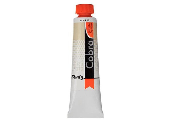 Talens Cobra Study water mixable oil 291 titan. buff 40ml. Talens Cobra Study water mixable oil 291 titan. buff 40ml.