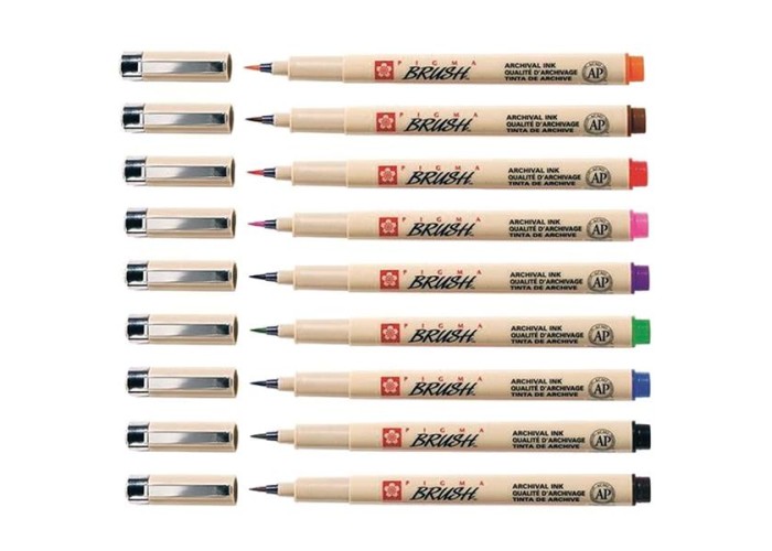 Sakura pigma brush σετ 9 τεμ. Sakura pigma brush σετ 9 τεμ.