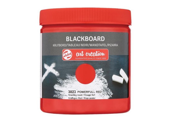 Talens blackboard paint 3023 powerful red, 250 ml Talens blackboard paint 3023 powerful red, 250 ml
