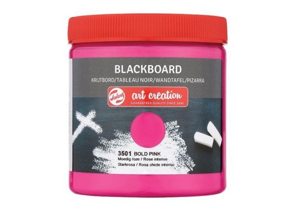 Talens blackboard paint 3501 bold pink, 250 ml Talens blackboard paint 3501 bold pink, 250 ml