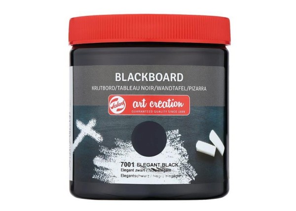 Talens blackboard paint 7001 elegant black, 250 ml Talens blackboard paint 7001 elegant black, 250 ml