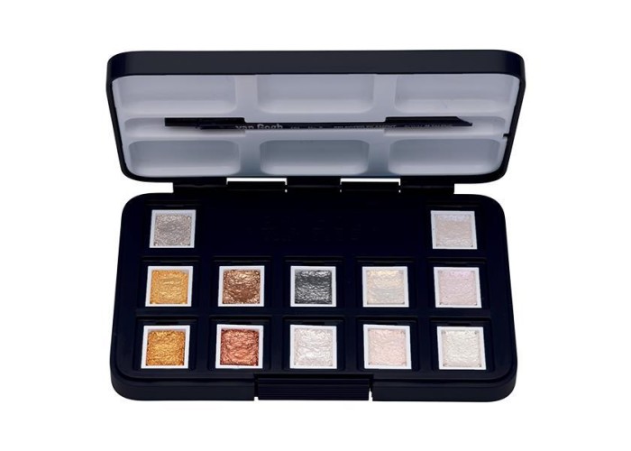 Talens van gogh νερομπογιές 12 χρωμάτων pocket box Talens van gogh νερομπογιές 12 χρωμάτων pocket box