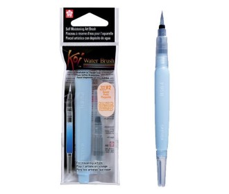 Sakura πινέλο με δεξαμενή νερού με μύτη S