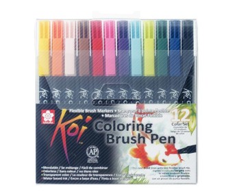 Sakura Koi brush marker σετ 12 τεμ.