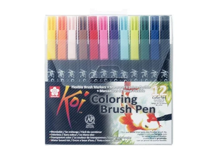 Sakura Koi brush marker σετ 12 τεμ.