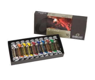 Talens Rembrandt σετ 10 χρώματα λαδίου των 15ml Talens Rembrandt σετ 10 χρώματα λαδίου των 15ml