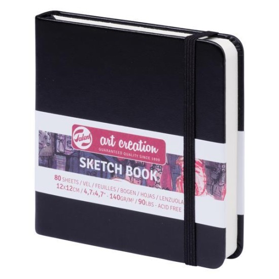 Talens Sketch book μαύρο 80φυλ. 12x12εκ. 140 γρ. Talens Sketch book μαύρο 80φυλ. 12x12εκ. 140 γρ.