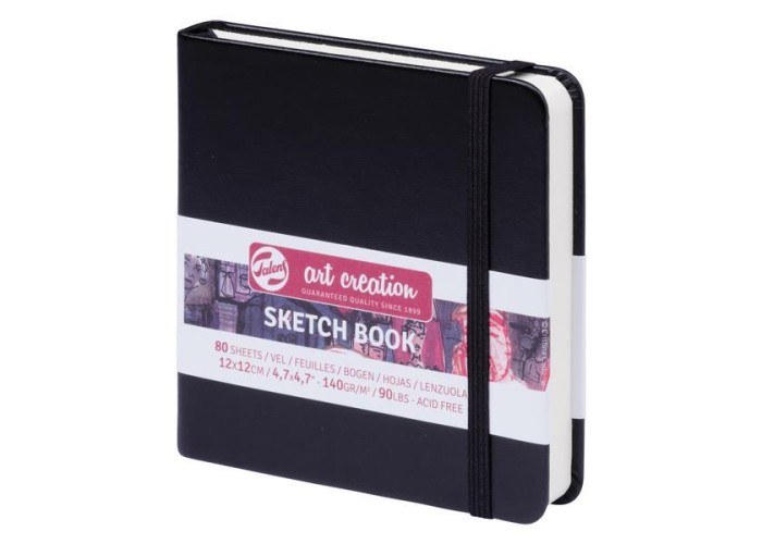 Talens Sketch book μαύρο 80φυλ. 12x12εκ. 140 γρ. Talens Sketch book μαύρο 80φυλ. 12x12εκ. 140 γρ.