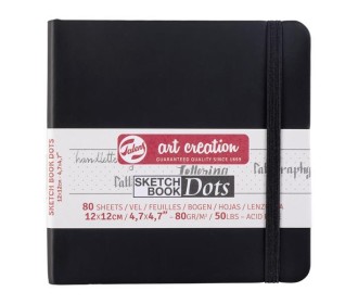 Talens Sketch book Dot μαύρο 80φυλ. 12x12εκ. 80 γρ. Talens Sketch book Dot μαύρο 80φυλ. 12x12εκ. 80 γρ.