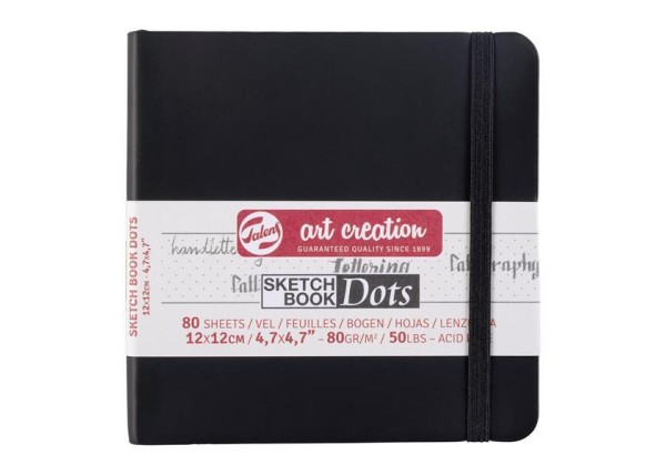 Talens Sketch book Dot μαύρο 80φυλ. 12x12εκ. 80 γρ. Talens Sketch book Dot μαύρο 80φυλ. 12x12εκ. 80 γρ.