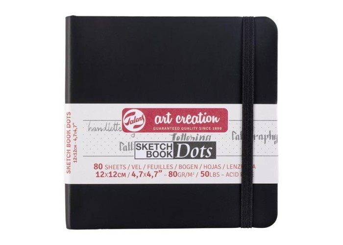 Talens Sketch book Dot μαύρο 80φυλ. 12x12εκ. 80 γρ. Talens Sketch book Dot μαύρο 80φυλ. 12x12εκ. 80 γρ.