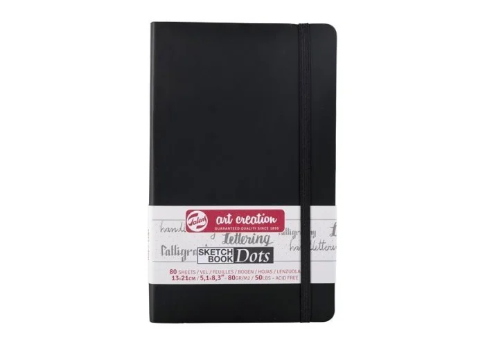 Talens Sketch book Dot μαύρο 80φυλ. 13x21εκ. 80 γρ.