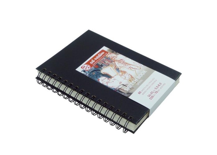 Talens Sketch book σπιράλ μαύρο 80φυλ. 14x21εκ. 110 γρ. Talens Sketch book σπιράλ μαύρο 80φυλ. 14x21εκ. 110 γρ.