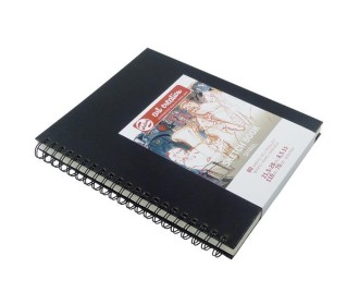 Talens Sketch book σπιράλ μαύρο 80φυλ. 21x28εκ. 110 γρ. Talens Sketch book σπιράλ μαύρο 80φυλ. 21x28εκ. 110 γρ.