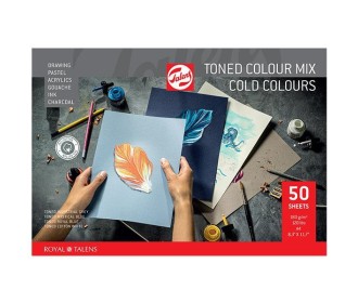 Talens μπλοκ mix ψυχρών χρωμάτων 50φυλ. Α4 50φ. 180 γρ. Talens μπλοκ mix ψυχρών χρωμάτων 50φυλ. Α4 50φ. 180 γρ.