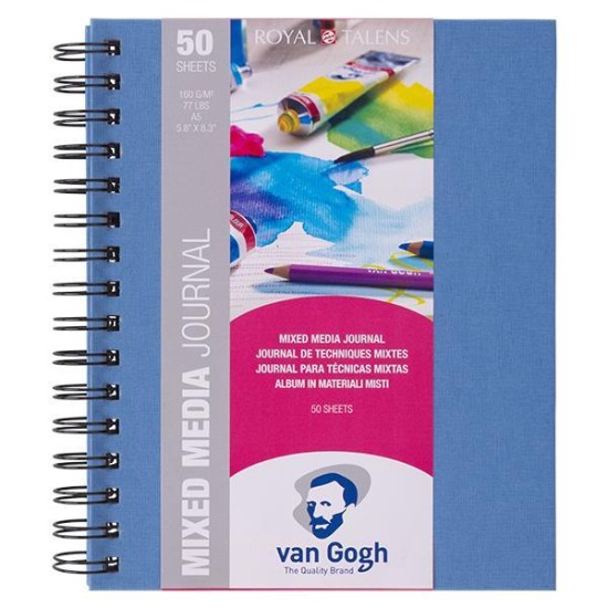 Talens Van gogh mix media journal A5 50φυλ. 160 γρ. Talens Van gogh mix media journal A5 50φυλ. 160 γρ.