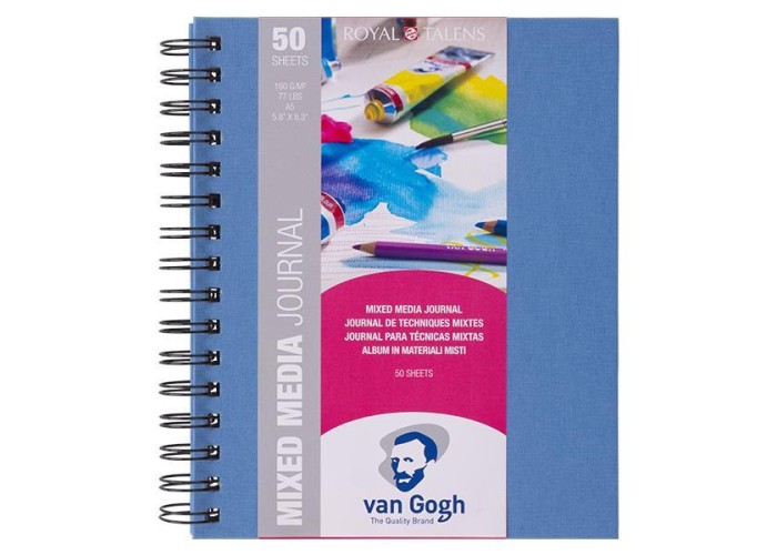 Talens Van gogh mix media journal A5 50φυλ. 160 γρ. Talens Van gogh mix media journal A5 50φυλ. 160 γρ.