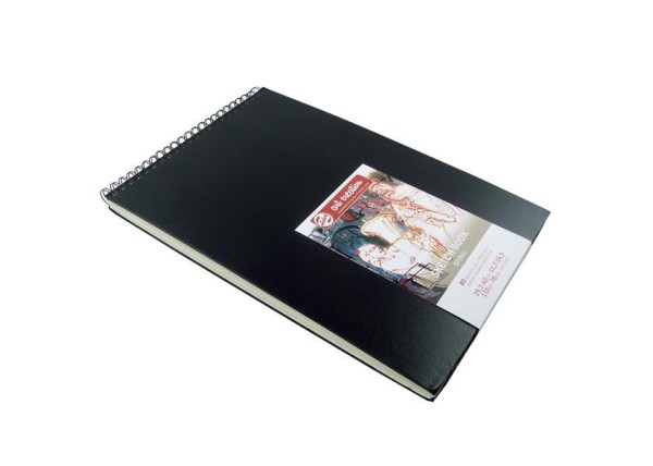 Talens Sketch book σπιράλ μαύρο 80φυλ. 42x30εκ. 110 γρ. Talens Sketch book σπιράλ μαύρο 80φυλ. 42x30εκ. 110 γρ.