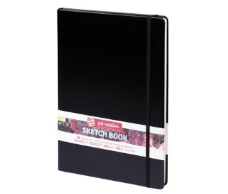 Talens Sketch book μαύρο 80φυλ. 21x30εκ. 140 γρ.