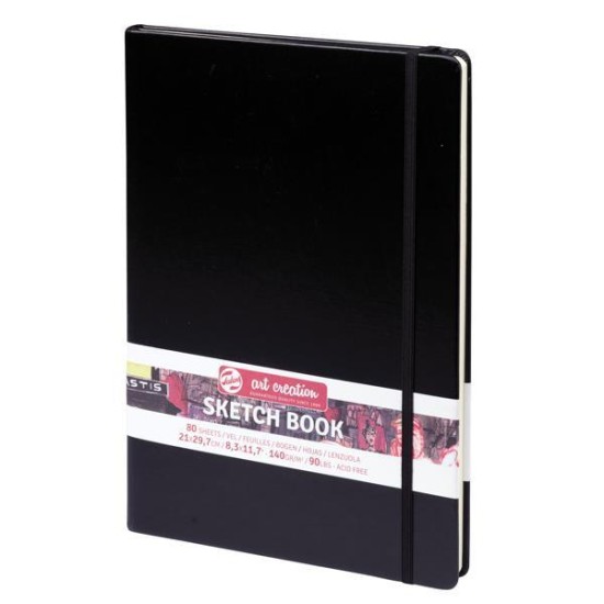 Talens Sketch book μαύρο 80φυλ. 21x30εκ. 140 γρ. Talens Sketch book μαύρο 80φυλ. 21x30εκ. 140 γρ.