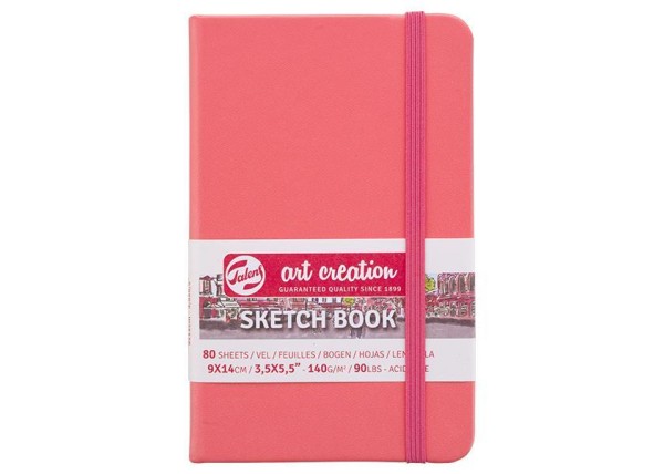 Talens Sketch book κοραλί 80φυλ. 9x14εκ. 140 γρ. Talens Sketch book κοραλί 80φυλ. 9x14εκ. 140 γρ.