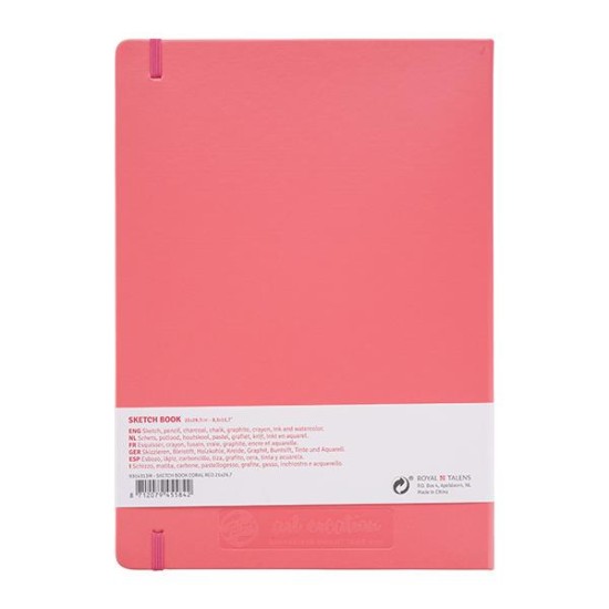 Talens Sketch book κοραλί 80φυλ. 21x30εκ. 140 γρ. Talens Sketch book κοραλί 80φυλ. 21x30εκ. 140 γρ.