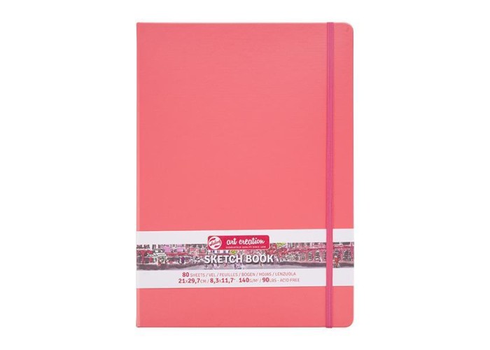 Talens Sketch book κοραλί 80φυλ. 21x30εκ. 140 γρ. Talens Sketch book κοραλί 80φυλ. 21x30εκ. 140 γρ.