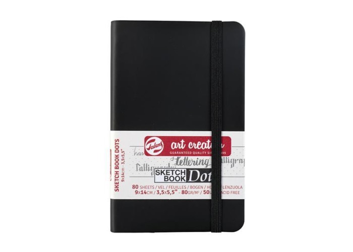 Talens Sketch book Dot μαύρο 80φυλ. 9x14εκ. 80 γρ. Talens Sketch book Dot μαύρο 80φυλ. 9x14εκ. 80 γρ.