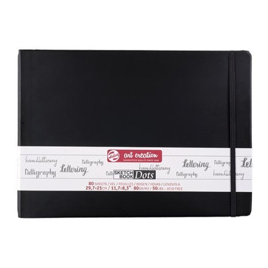 Talens Sketch book Dot μαύρο 80φυλ. 30x21εκ. 80 γρ. Talens Sketch book Dot μαύρο 80φυλ. 30x21εκ. 80 γρ.
