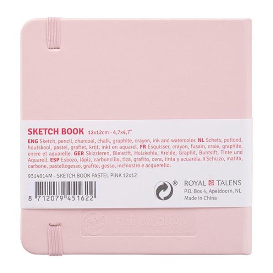 Talens Sketch book ροζ 80φυλ. 12x12εκ. 140 γρ. Talens Sketch book ροζ 80φυλ. 12x12εκ. 140 γρ.