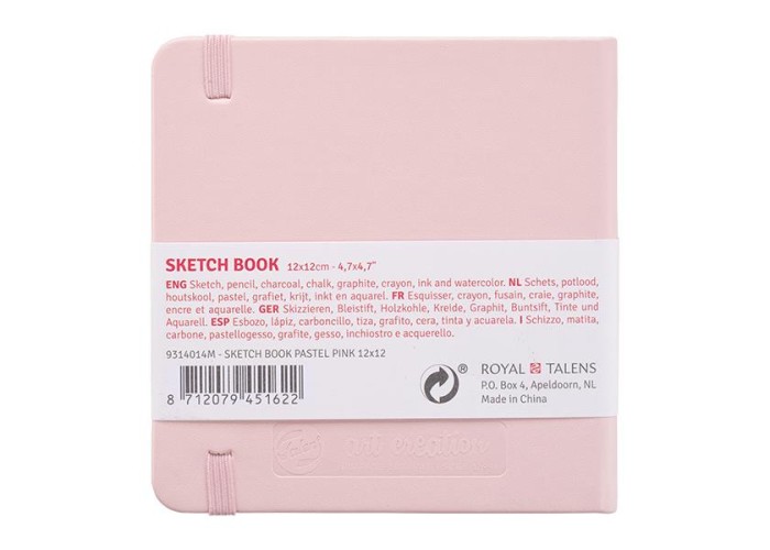 Talens Sketch book ροζ 80φυλ. 12x12εκ. 140 γρ. Talens Sketch book ροζ 80φυλ. 12x12εκ. 140 γρ.