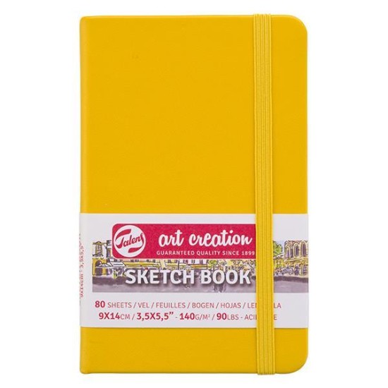 Talens Sketch book κίτρινο 80φυλ. 9x14εκ. 140γρ. Talens Sketch book κίτρινο 80φυλ. 9x14εκ. 140γρ.
