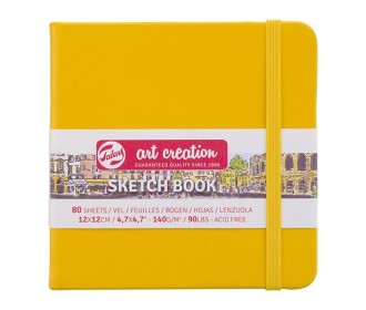 Talens Sketch book κίτρινο 80φυλ. 12x12εκ. 140 γρ. Talens Sketch book κίτρινο 80φυλ. 12x12εκ. 140 γρ.