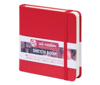 Talens Sketch book κόκκινο 80φυλ. 12x12εκ. 140 γρ. Talens Sketch book κόκκινο 80φυλ. 12x12εκ. 140 γρ.