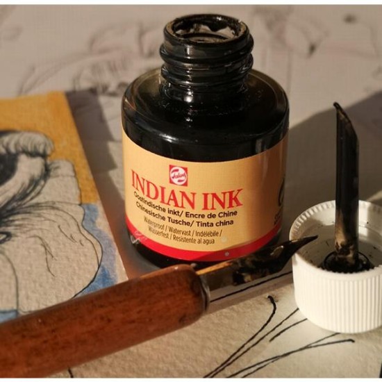 Talens Indian Ink (σινική μελάνη) 30ml Talens Indian Ink (σινική μελάνη) 30ml