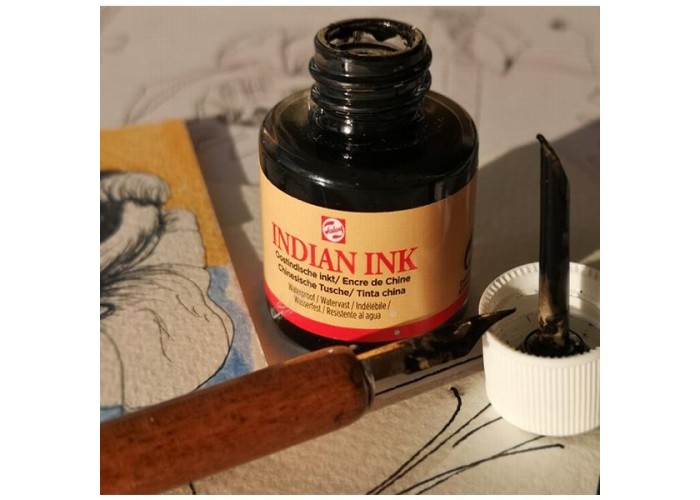 Talens Indian Ink (σινική μελάνη) 30ml Talens Indian Ink (σινική μελάνη) 30ml