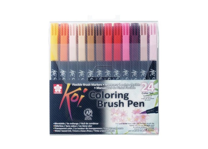Sakura Koi brush marker σετ 24 τεμ.