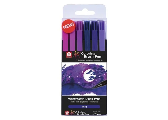 Sakura Koi Galaxy brush markers σετ 6 τεμ.