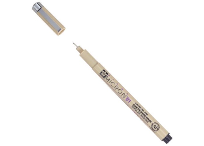 Sakura Pigma Micron μαρκαδόρος σχεδίου 01 0.25 mm μαύρο Sakura Pigma Micron μαρκαδόρος σχεδίου 01 0.25 mm μαύρο