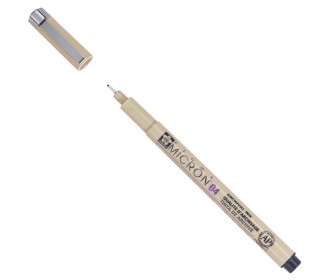 Sakura Pigma Micron μαρκαδόρος σχεδίου 04 0.4 mm μαύρο