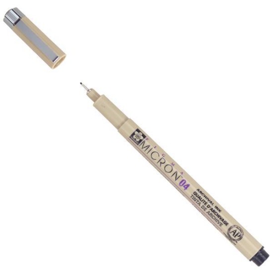 Sakura Pigma Micron μαρκαδόρος σχεδίου 04 0.4 mm μαύρο Sakura Pigma Micron μαρκαδόρος σχεδίου 04 0.4 mm μαύρο