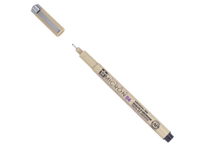 Sakura Pigma Micron μαρκαδόρος σχεδίου 04 0.4 mm μαύρο